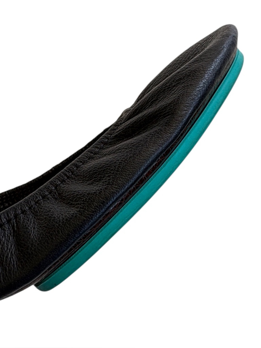 EUC Tieks Leather Ballet Flats Black Size 9 Retail $210.00 - Picture 5 of 8